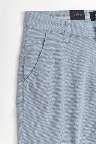Arizona Shorts in Light-Blue Tie Pattern