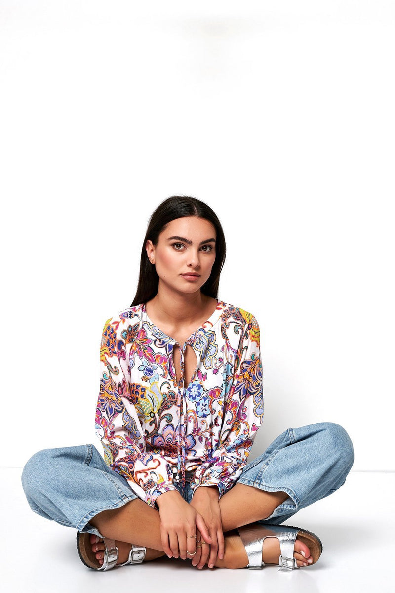 Layla Blouse 600060802wht main image 0