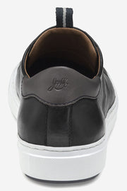 Anson Lace-to-Toe Slip-On Runner in Black