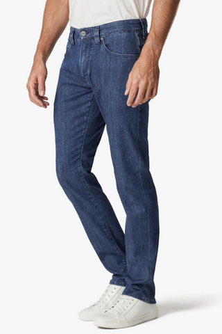 Courage Straight-Legged Jeans in Mid-Kona