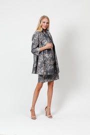 Swing-Style Damask Soft Jacket in 2 Colours