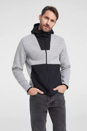 Mikael Two-Toned Windproof Jacket With Hood