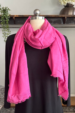 Solid Scarf in Pink