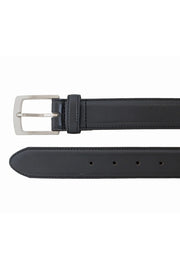 Stitched Dress Belt in Black