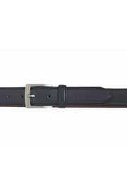 Stitched Dress Belt in Black
