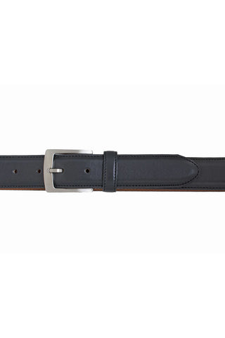 Stitched Dress Belt in Black