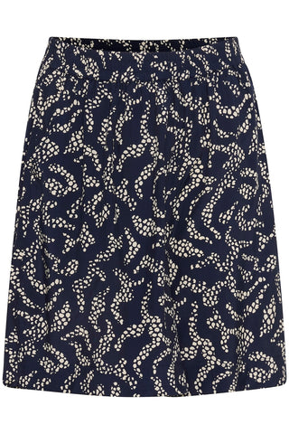 Barton Shorts in Midnight Marine Lace Print