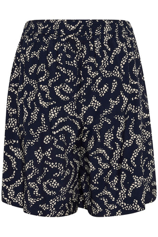 Barton Shorts in Midnight Marine Lace Print