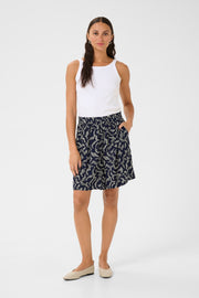Barton Shorts in Midnight Marine Lace Print