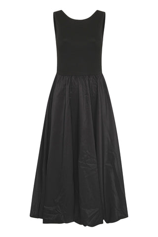Kirsten Sleeveless Dress in Black Deep