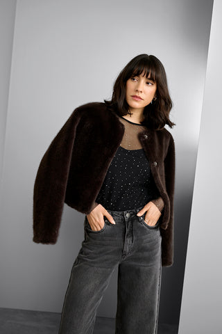 Stinna Long Sleeve Mesh Shirt