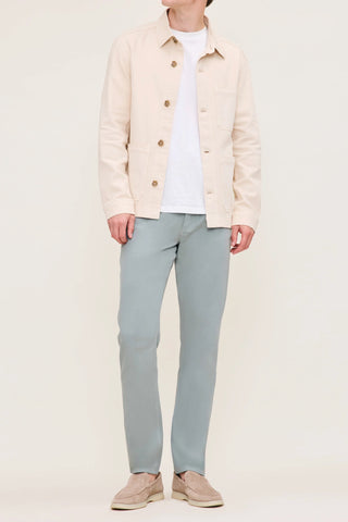 Sean Shirt Jacket in Jute