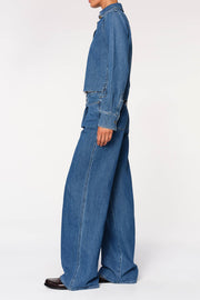 Isabel Wide Leg Jean in North Beach