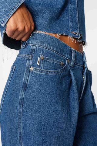 Isabel Wide Leg Jean in North Beach