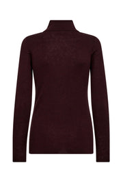 Bouch Thin Rollneck Sweater in Fudge