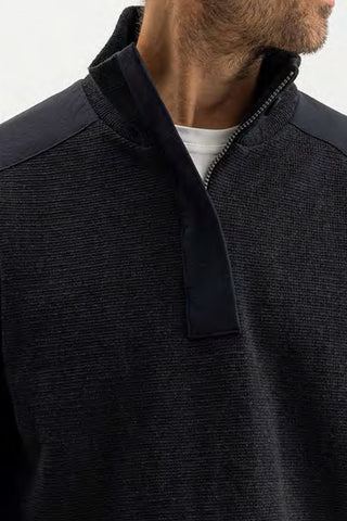 Eskil Windproof Quarter Zip Sweater in 2 Colors