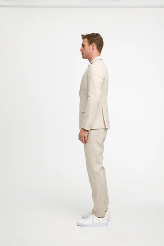 DiNick Sport Coat in Natural Linen