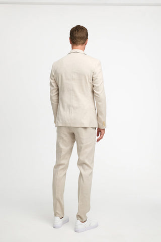 DiNick Sport Coat in Natural Linen