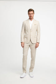 DiNick Sport Coat in Natural Linen