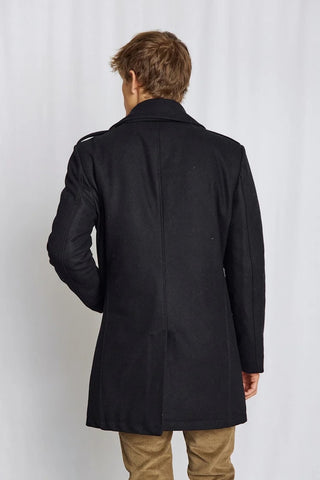 Nelson Coat in Black