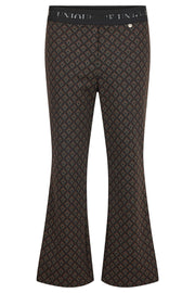 Joella 09 Ankle Pant in Diamond Print