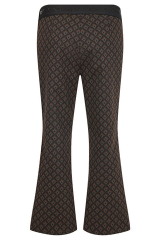 Joella 09 Ankle Pant in Diamond Print