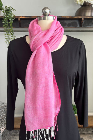 Solid Scarf in Pink