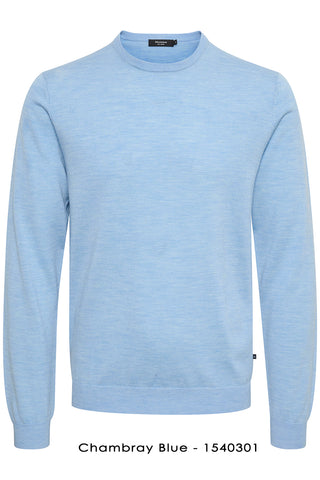 Margrate Merino Crewneck Sweater in 18 Colours