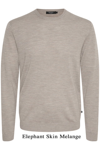 Margrate Merino Crewneck Sweater in 18 Colours
