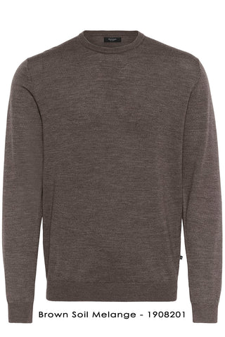 Margrate Merino Crewneck Sweater in 18 Colours