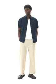 Trostol Short-Sleeved Button-Down Sport Shirt in 2 Colours