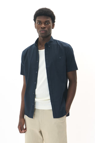 Trostol Short-Sleeved Button-Down Sport Shirt in 2 Colours