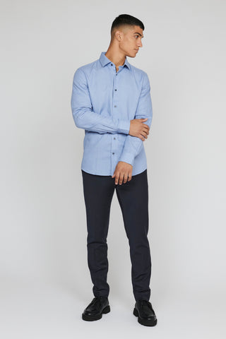 Trostol Long-Sleeved Shirt in Insignia Blue