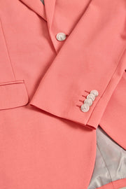 George Suit Jacket in Faded Rose