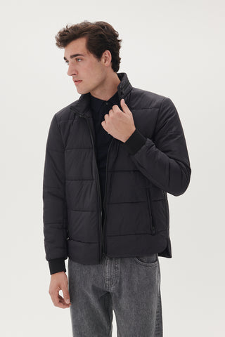 Breather Coat in Dark Navy