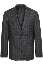 George Sport Coat in Dark Grey Check