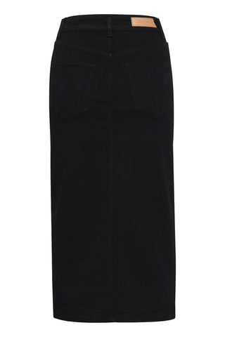 Dilin Denim Skirt in Black