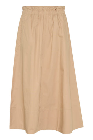 Nanasofie Cotton Midi Skirt in 2 Colours