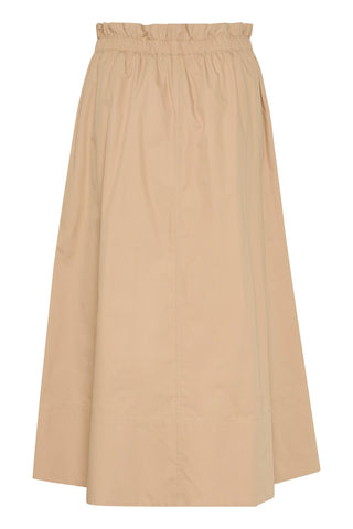 Nanasofie Cotton Midi Skirt in 2 Colours