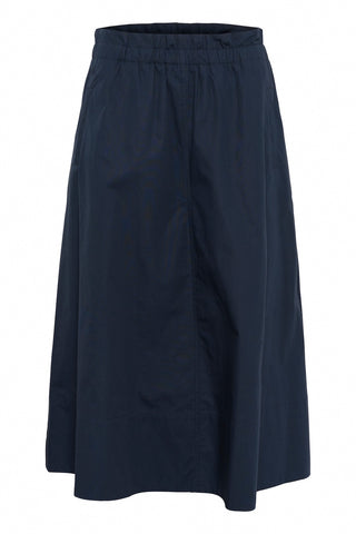 Nanasofie Cotton Midi Skirt in 2 Colours