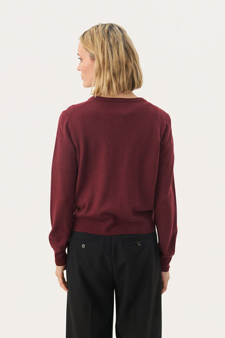 Noelani Sweater in Tawny Port