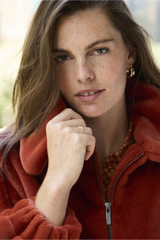 Faux Fur Bomber Coat