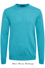 Margrate Merino Crewneck Sweater in Seasonal Colours