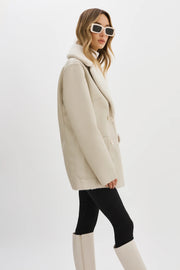 Camille Faux Shearling Reversible Coat in 3 Colours