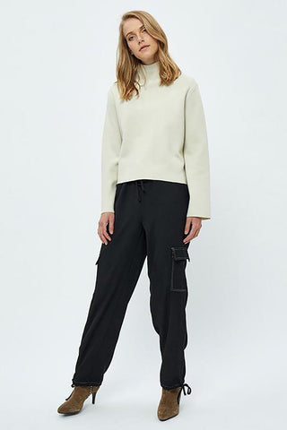 Lupi Mock Neck Knit Sweater in 2 Colors