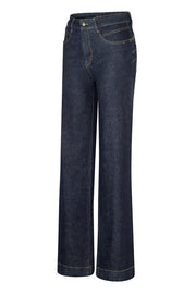 Palazzo Jean in Dark Wash