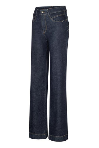Palazzo Jean in Dark Wash