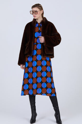 Faux Fur Short Fall Coat