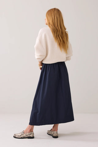 Taft Light Skirt in Midnight Blue