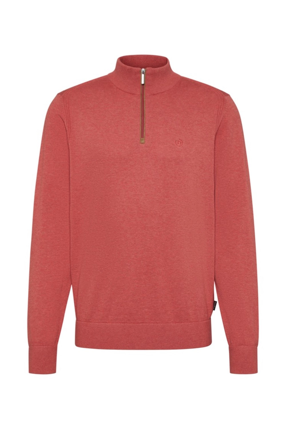 Troyer Quarter Zip Cotton Sweater in 2 Colours chrisjameskingston